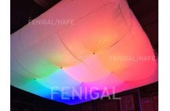 China LED RGBWA Inflatable Lighting Balloon 20x20ft 6x22ft Dia supplier