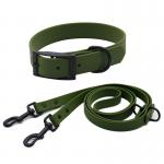 30 Ft Dog PVC Leash Waterproof Anti Pull Harness Blue for sale