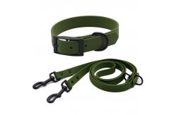China 30 Ft Dog PVC Leash Waterproof Anti Pull Harness Blue supplier