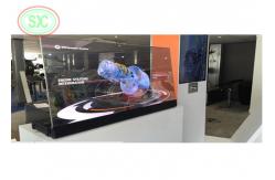 China 1R1G1B Transparent LED Drapery Display IP43 62500 Dots/Sqm 3 Year Warranty supplier