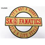 Big Back Clothing Embroidery Rock Patches For Motorcycle Vest for sale