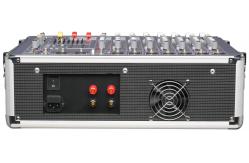 China 9 Channel Stereo Powered Mixer mixing console Speaker * 2 450W*2 PM600USB supplier