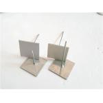 Galvanized Steel Self Stick Insulation Pins With 2'' Square Base For Air Duct for sale