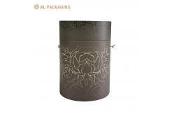 China Portable Cylindrical Paper Packaging Tubes Recyclable Cardboard Canister Packaging supplier