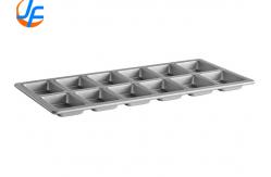 China RK Bakeware China Foodservice NSF 12 Compartment Aluminum Loaf Bread Pans Bread Tin supplier