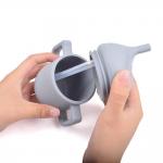 150ml Elephant Sippy Cup 100% Silicone Sippy Cup With Straw for sale