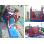 Popular Inflatable Bouncer Combo Slide , Combo Units With Affordable Price