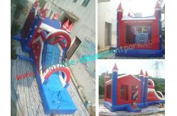 China Popular Inflatable Bouncer Combo Slide , Combo Units With Affordable Price supplier