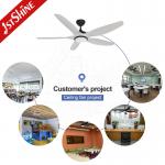 6 Speed Low Noise Dimmable LED Ceiling Fan ABS Blade DC Motor