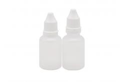 China Transparent  PE 15ml Plastic Refillable  Eye Drop Empty Bottle supplier
