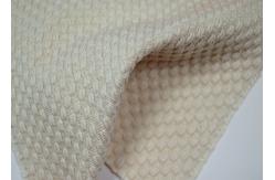 China Embossed Pattern Jacquard Material Fabric Plain Style For Sports Shoes supplier