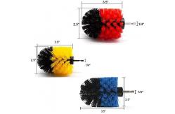 China M14 Shaft 31pcs Power Drill Scrub Brush Attachment Set Scrub Bathroom supplier