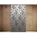 Outdoor Laser Cut Minimalist Decorative Mesh Screens For Garden Wall Art for sale