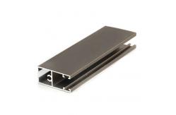 China 6063 Bronze Anodized Sliding Windows Aluminum Profiles Frame supplier