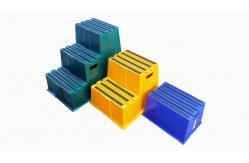 China 12 Inches One Step Plastic Step Stool 500 Lbs Weight Capacity supplier