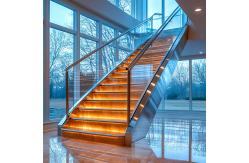 China Premium Stainless Steel Handrails with PSS Finish for Glass Railing Systems supplier