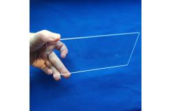 China High Transmittance Quartz Glass Plate Sheet Window Lens 3mm supplier