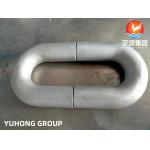 ASTM A815 WP32205 / 31803 / 32750 Duplex Stainless Steel U Bend Tube 180 DGE Fitting PMI /PT for sale