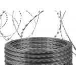 Anti Climb Razor Barbed Wire / Brazil Bto 22 Razor Wire for sale