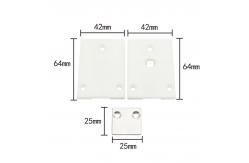 China Multifunctional Automatic Door Bottom Sweep With Fully U Shape Silicone Strips supplier