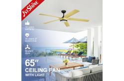 China REACH Certified 1stshine LED Ceiling Fan with Dimmable Lighting and Remote Control supplier