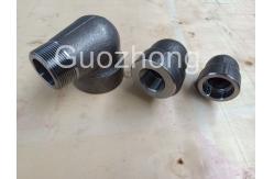 China A105 Threaded Half / Full Socket Weld 1/8 Forged Steel Coupling supplier
