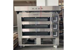 China 11kw Small Bakery Deck Oven European 6 Tray 3 Deck Pizza Oven 40X60cm supplier
