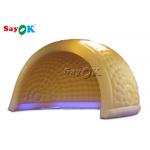 Inflatable Yard Tent ROHS Amusement Parks 6m LED Inflatable Air Dome Tent for sale