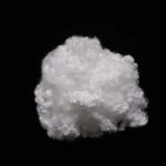 Non Fluorescent Hollow Conjugated Fiber 32mm Siliconized Staple Fibre for sale