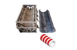 China OEM Aluminum Rotational Molding Tooling Plastic Traffic Barrier Mold supplier