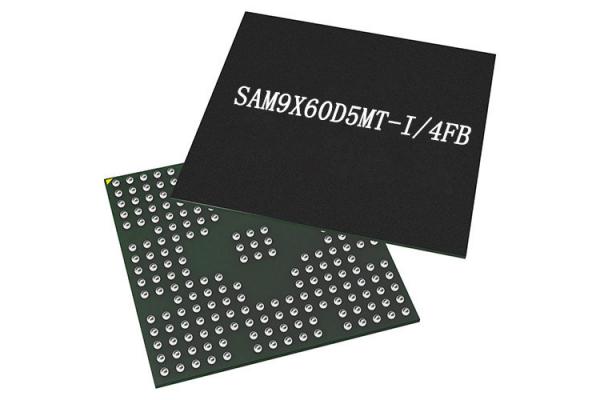 Microcontroller MCU SAM9X60D5MT-I/4FB 233-TFBGA 1 Gbit Microprocessor IC