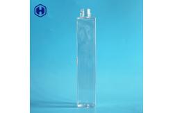 China Square Canned Empty Plastic Bottles With Screw Lid Leakage Proof supplier