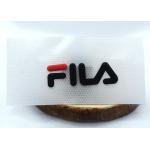 Molding 0.8MM Silicone Heat Transfer Clothing Labels For Garment for sale