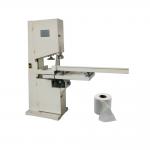 Small Business Professional Band Saw Toilet Paper Cutting Machine Customized for sale