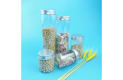 China 5.5cm Diameter 130ml 690ml Plastic Screw Cap Jars supplier