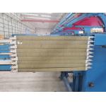 Waterproof Rockwool 50mm Sandwich Panel PUF Insulation Sheet For Roof Wall for sale