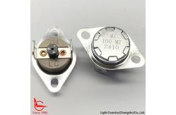 China High Accuracy Bimetal Thermal Switch Manual Reset 16A 250V supplier
