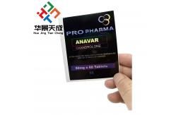 China Winstrol Oral Tablets Packaging Labels Waterproof Packaging Labels supplier