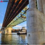 Long Span Steel Structure Bridge Construction Light Weight Good Toughness for sale