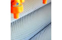 China Potato Carrot Brush Cleaning And Peeling Machine 1200-1500KG/H supplier