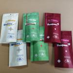 ​Premium Custom Printed Mylar Bags Food-Grade Smell Proof Resealable Zip lock Bulk Sizes for Snacks Pharma Cosmetics​ for sale