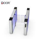 Stainless Steel And Acrylic Arm Pedestrian Swing Speed Gate Passage Wide 1200mm for sale