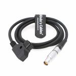 Flexible Soft Thin Power Cable for Red Epic Scarlet D Tap to 1B 6 Pin Female for sale
