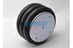 China 3B14-374 Industrial Suspension Rubber Air Spring Goodyear Triple Convoluted Air Bellow Bag supplier