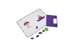 China Non Toxic Pattern Puzzle Blocks Set Geometric Manipulative Shape Puzzle supplier