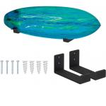 Wall Rack Snowboard Ski Board Wall Mount Metal Surfboard Storage Rack Bracket for sale