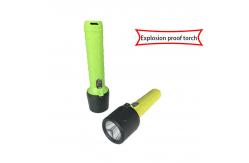China Waterproof IP68 Explosion Proof Flashlight Torch With SOS 480 Lum 6.4Ah supplier