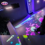 All-in-One Portable Interactive Floor System with Wireless Connectivity