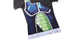 China 93.2% Polyester Custom Anime T Shirts Saiyan Bardock Cosplay For Adult supplier