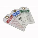 Custom Designed Plastic Safety Tags with Long Lasting Durability for sale